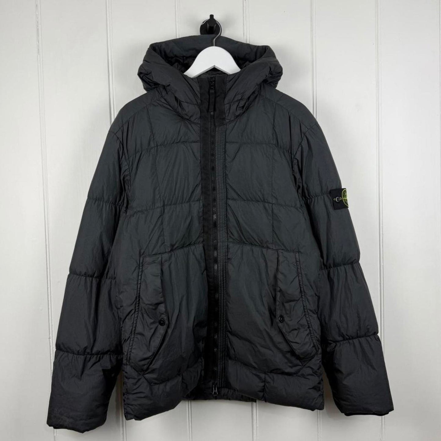 Stone Island Crinkle Reps NY Down Jacket (XL)