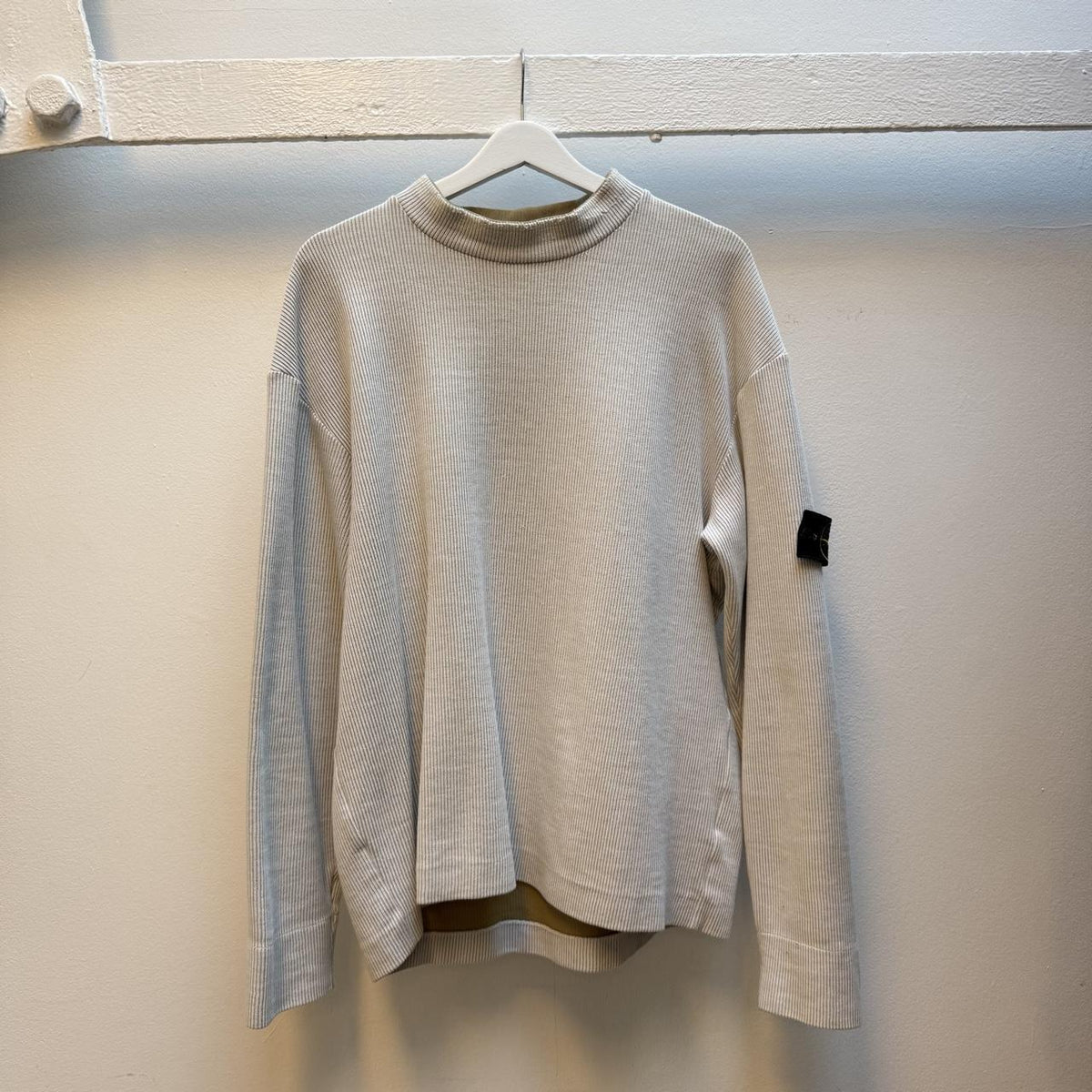 Early 00s Stone Island Ribbed Knit (L)