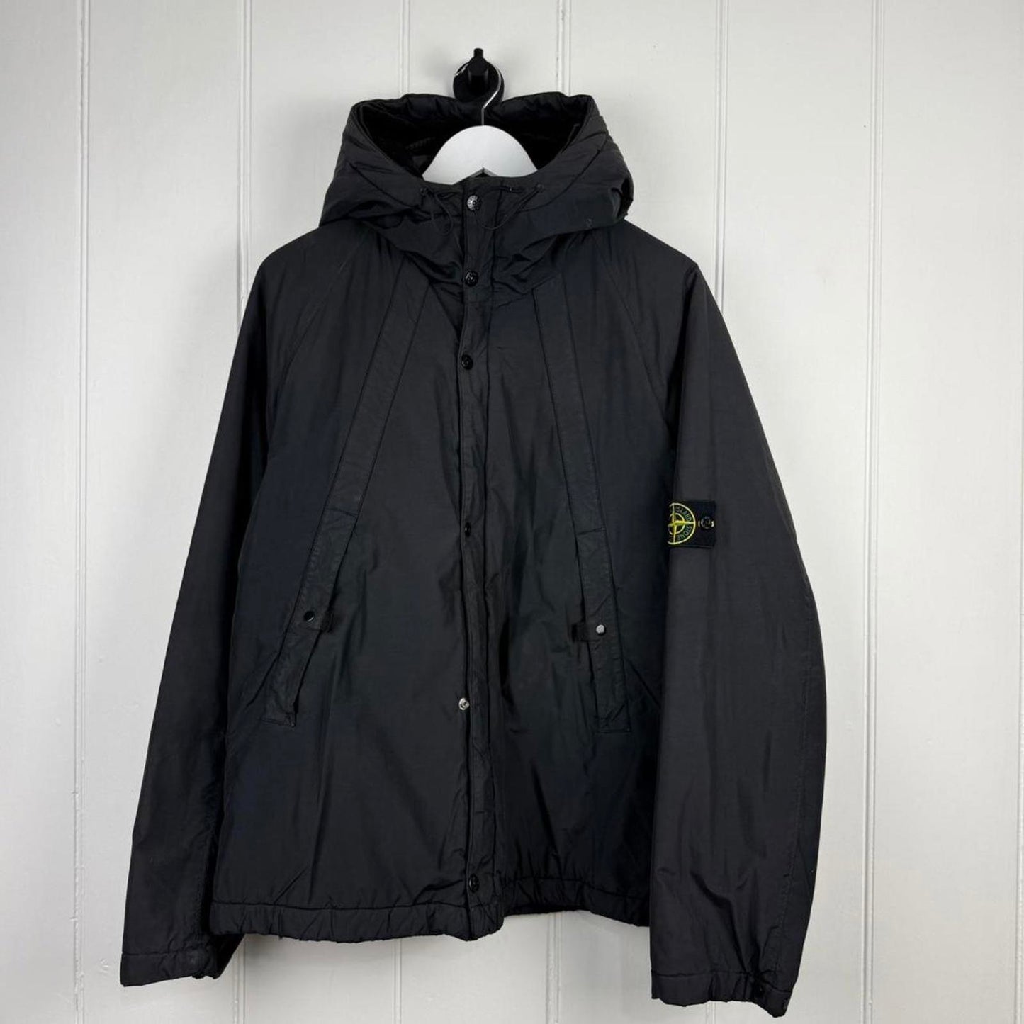 Stone Island Quilted Hooded Jacket (L)