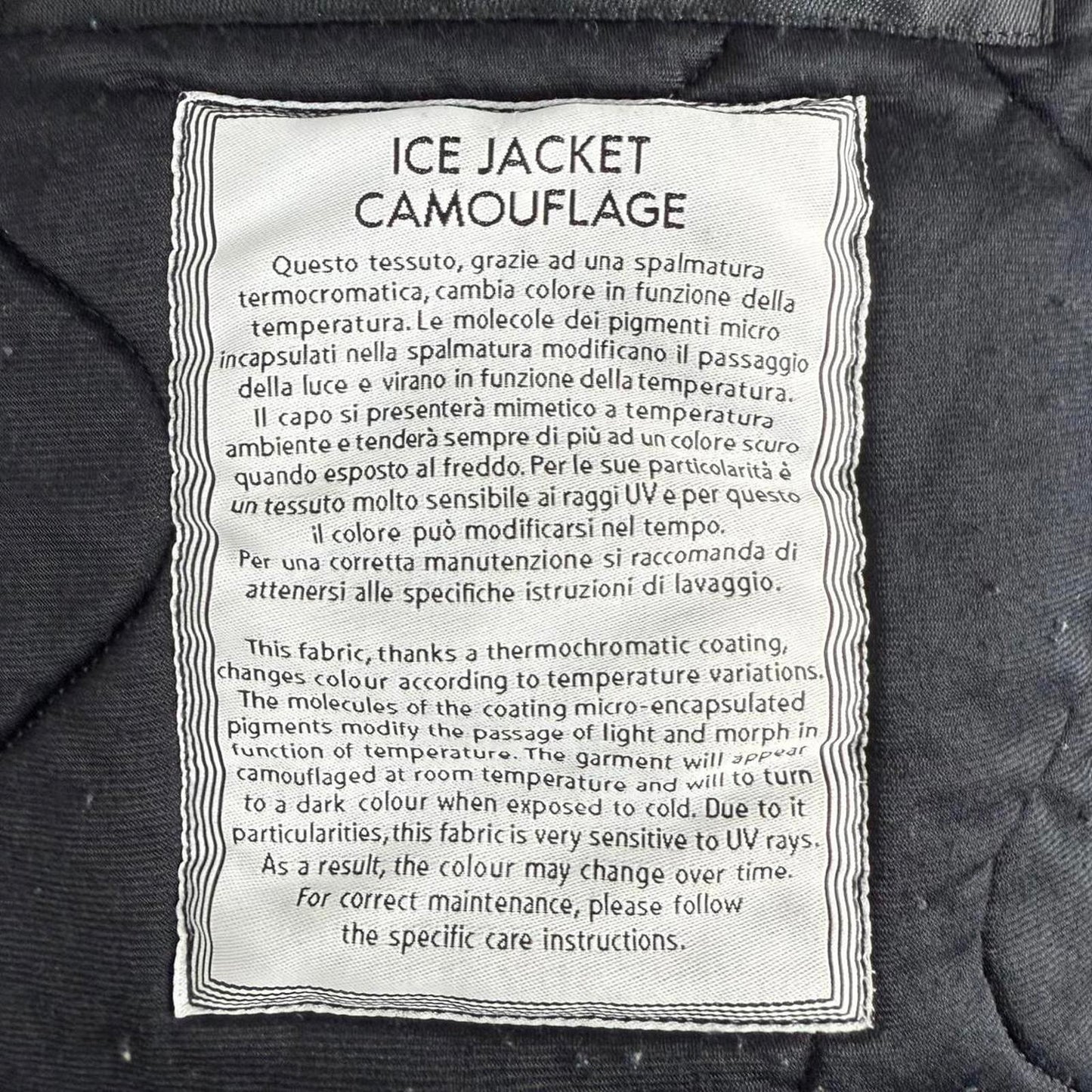 Stone Island Ice Jacket Camouflage Bomber (L)