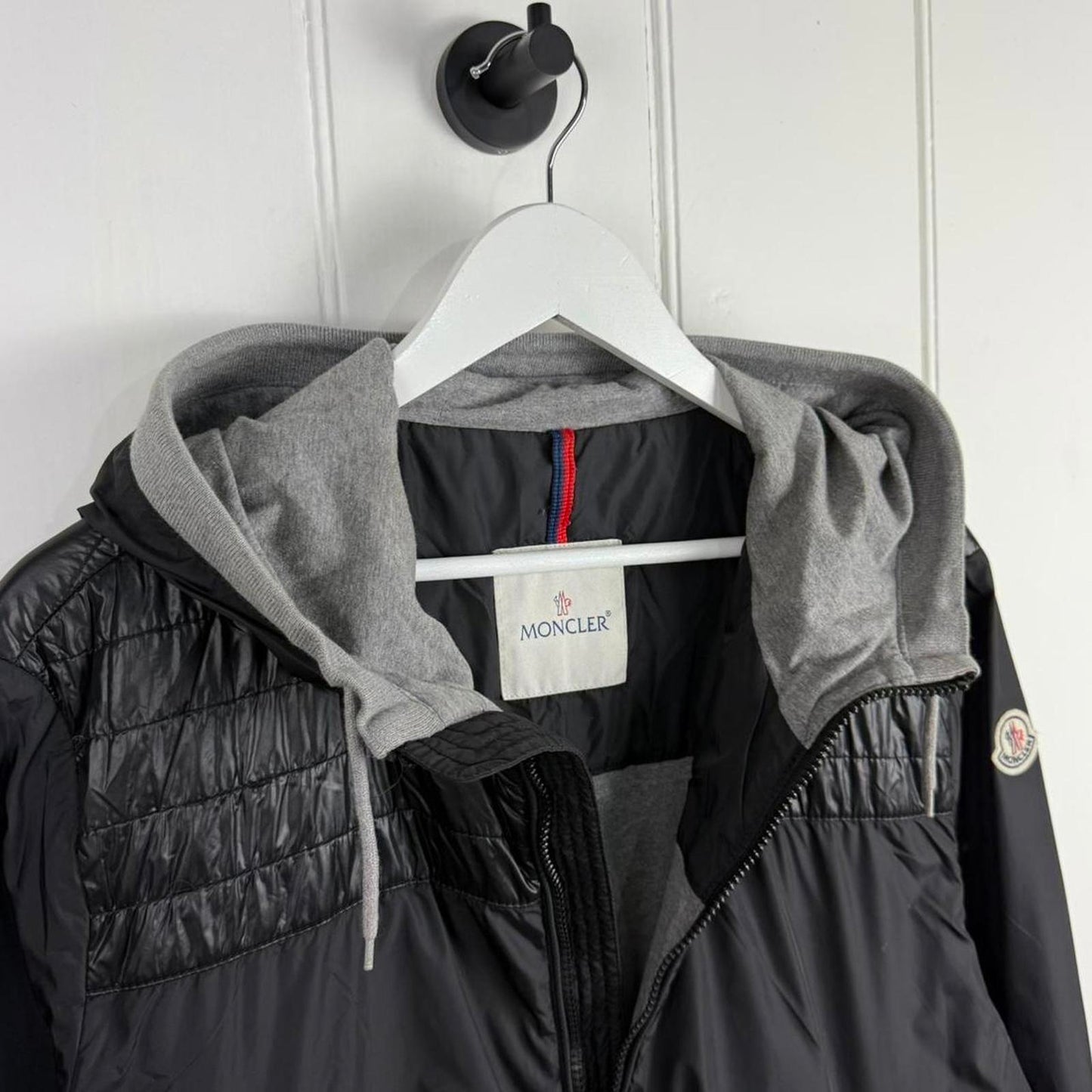 Moncler Cedric Quilted Hooded Jacket (L)