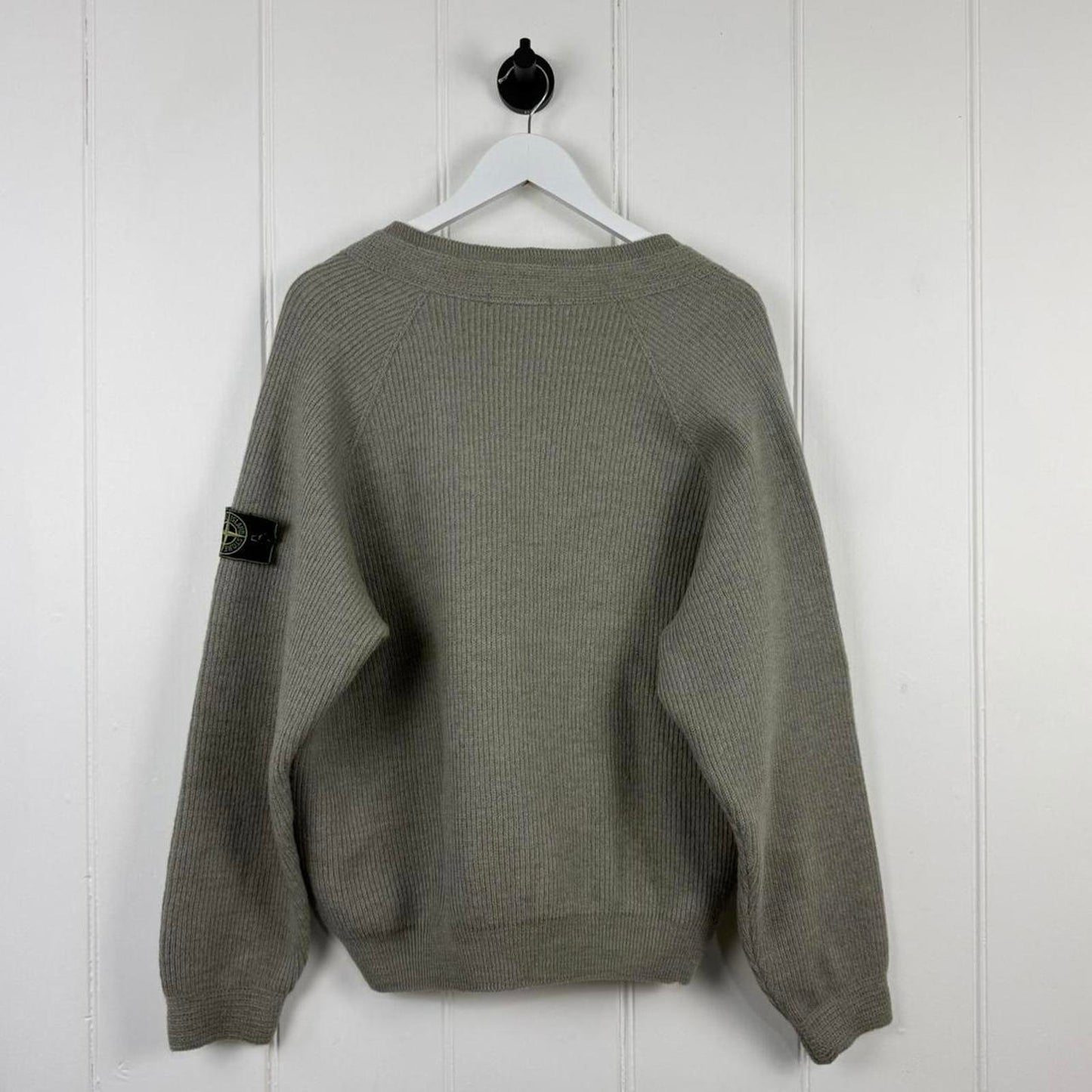 1989s Stone Island Button Cardigan Knit (L)