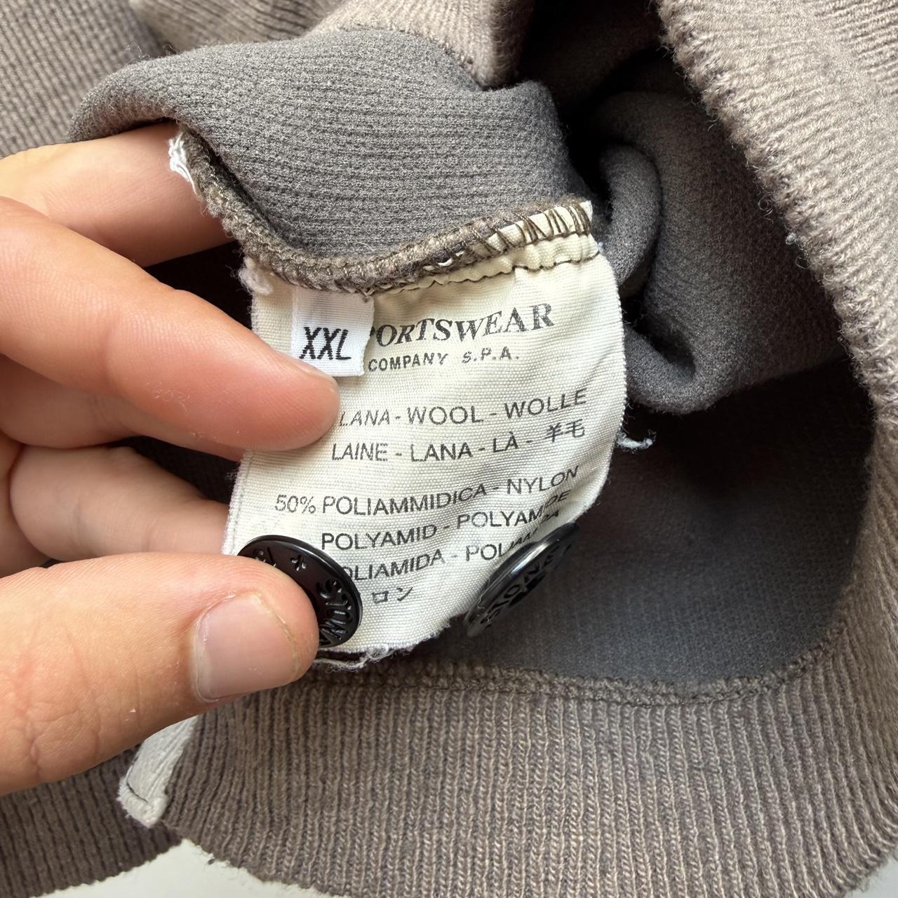 90’s Stone Island Ribbed Knit Jumper (XXL)