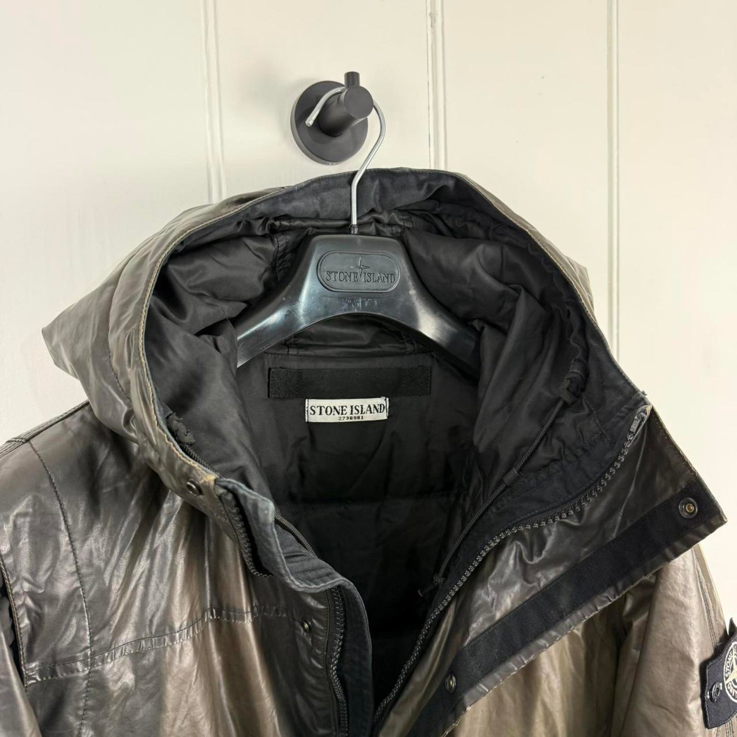 Stone Island Ice Jacket Dark Grey / Brown Thermochromatic (M)