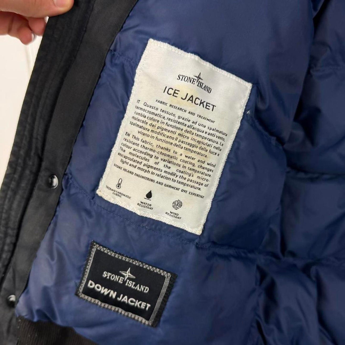 2011 Stone Island ICE Jacket – Heat Reactive Down Jacket (M)