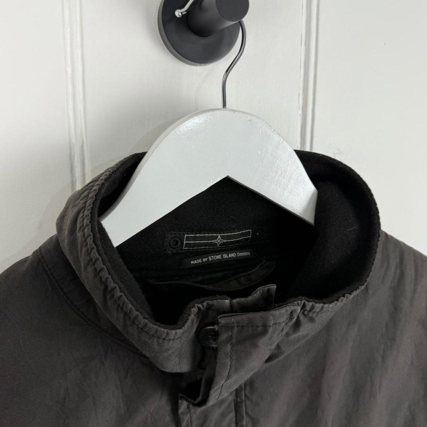 00s Stone Island Denims Bomber Jacket in Brown (L)