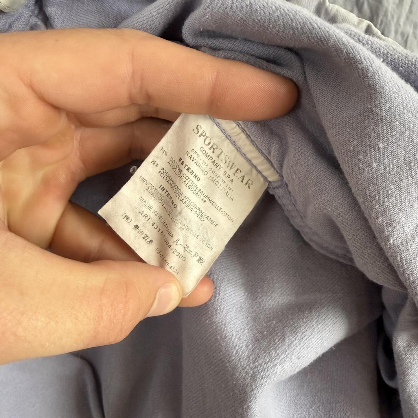 Stone Island Layered Overshirt Lavender (XXL)