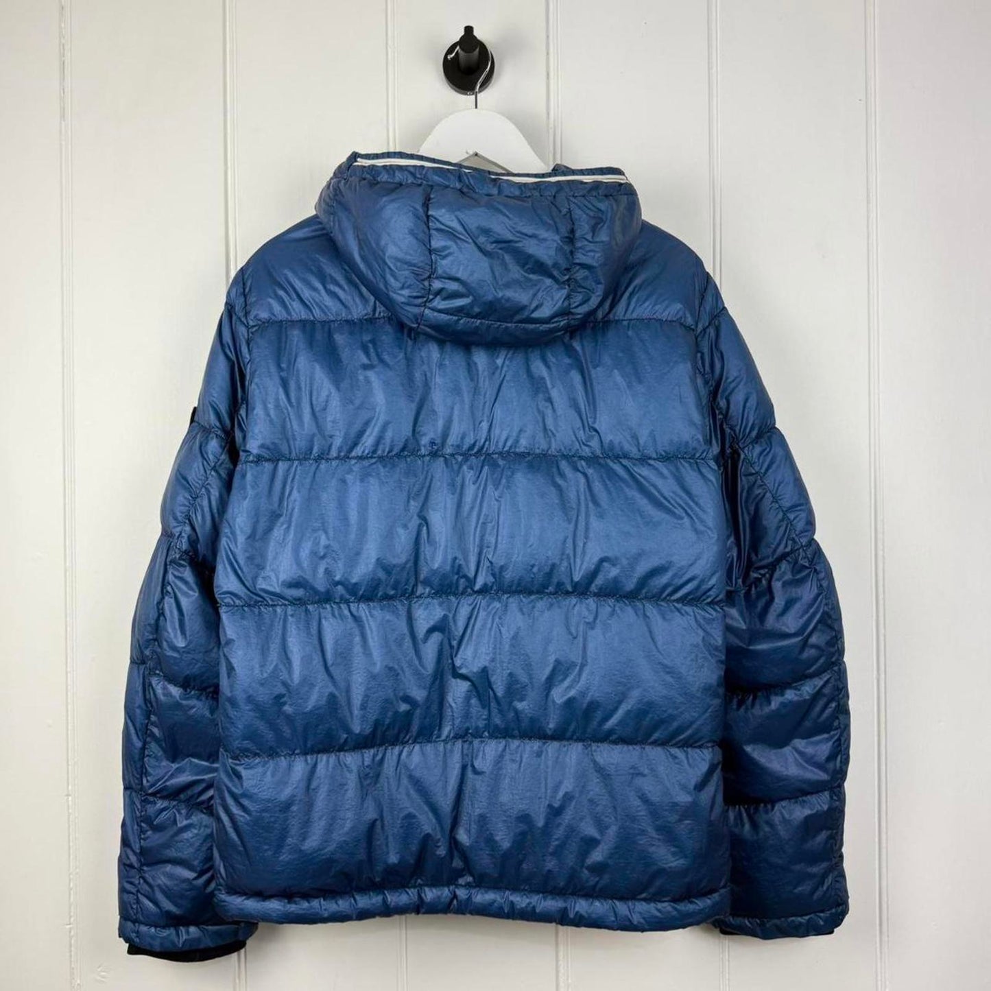 Stone Island Garment Dyed Down Jacket Blue (M)