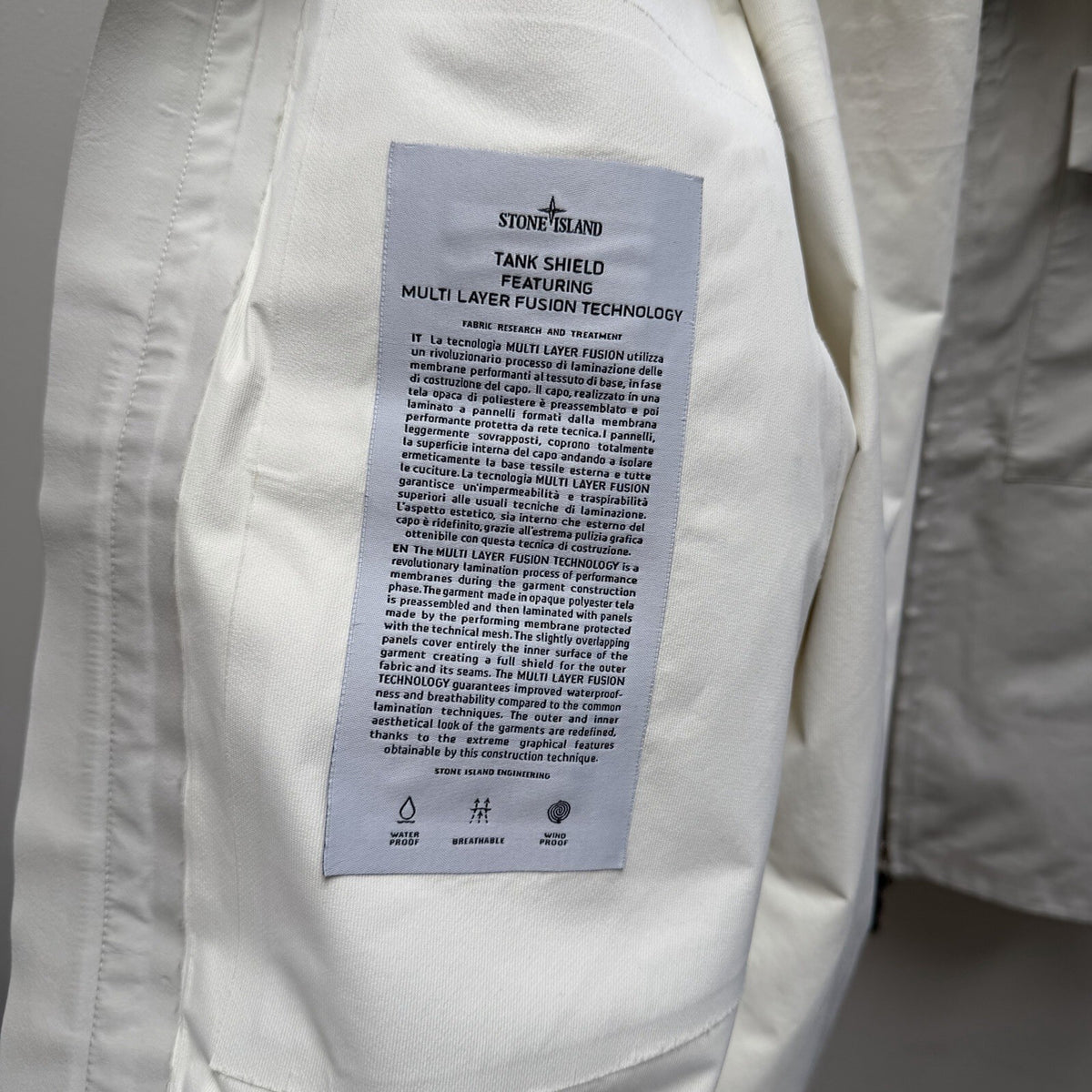 Stone Island Marina Tank Shield Jacket (L)