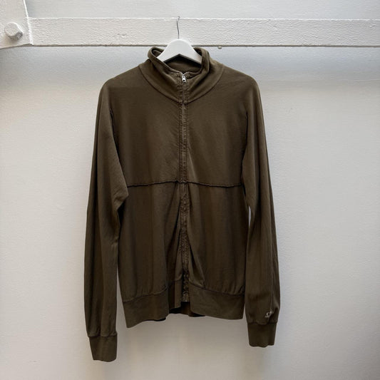 CP Company Full Zip Sweatshirt in Olive (L)
