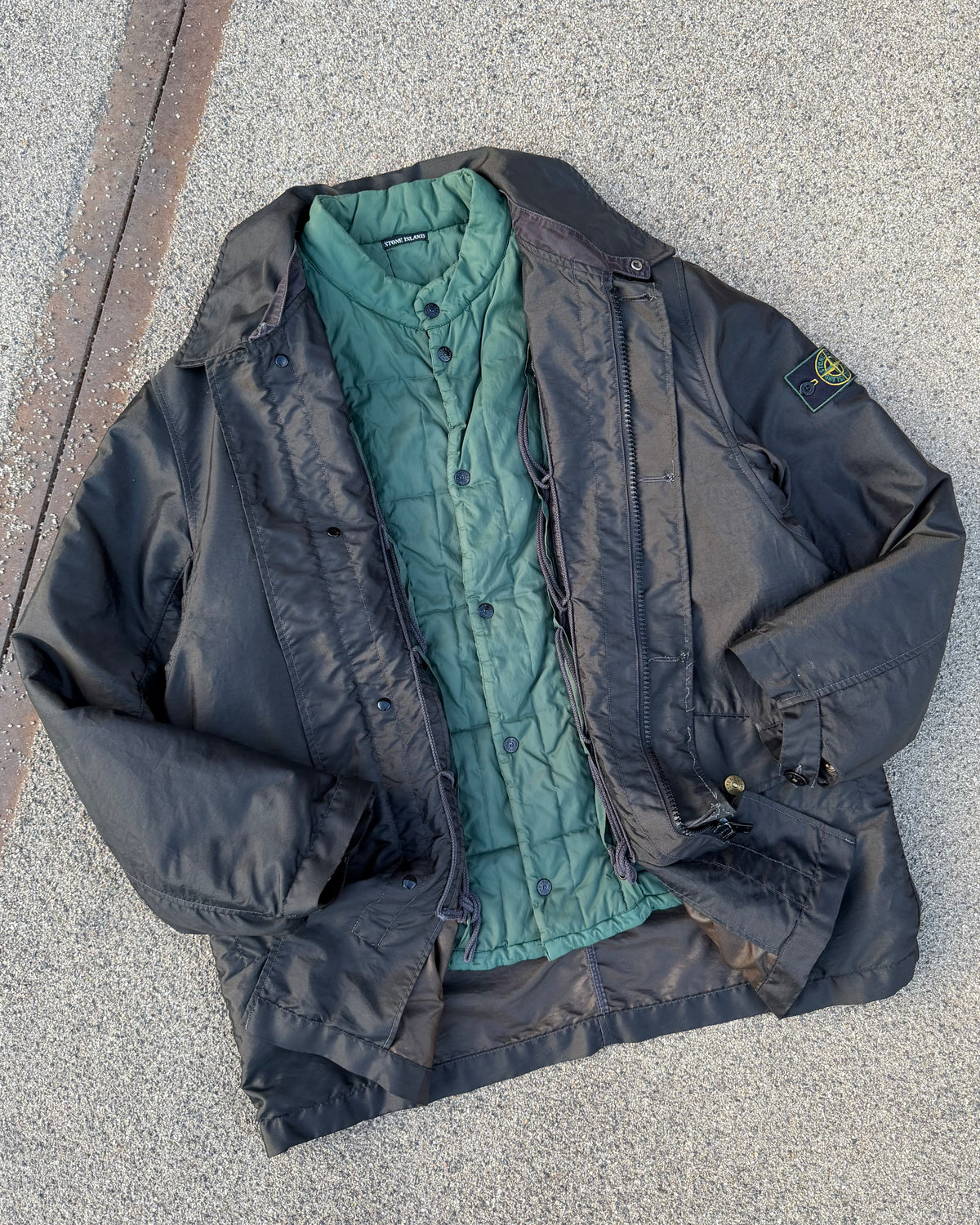 1995 Stone Island Formula Steel Dutch Rope Jacket (L)