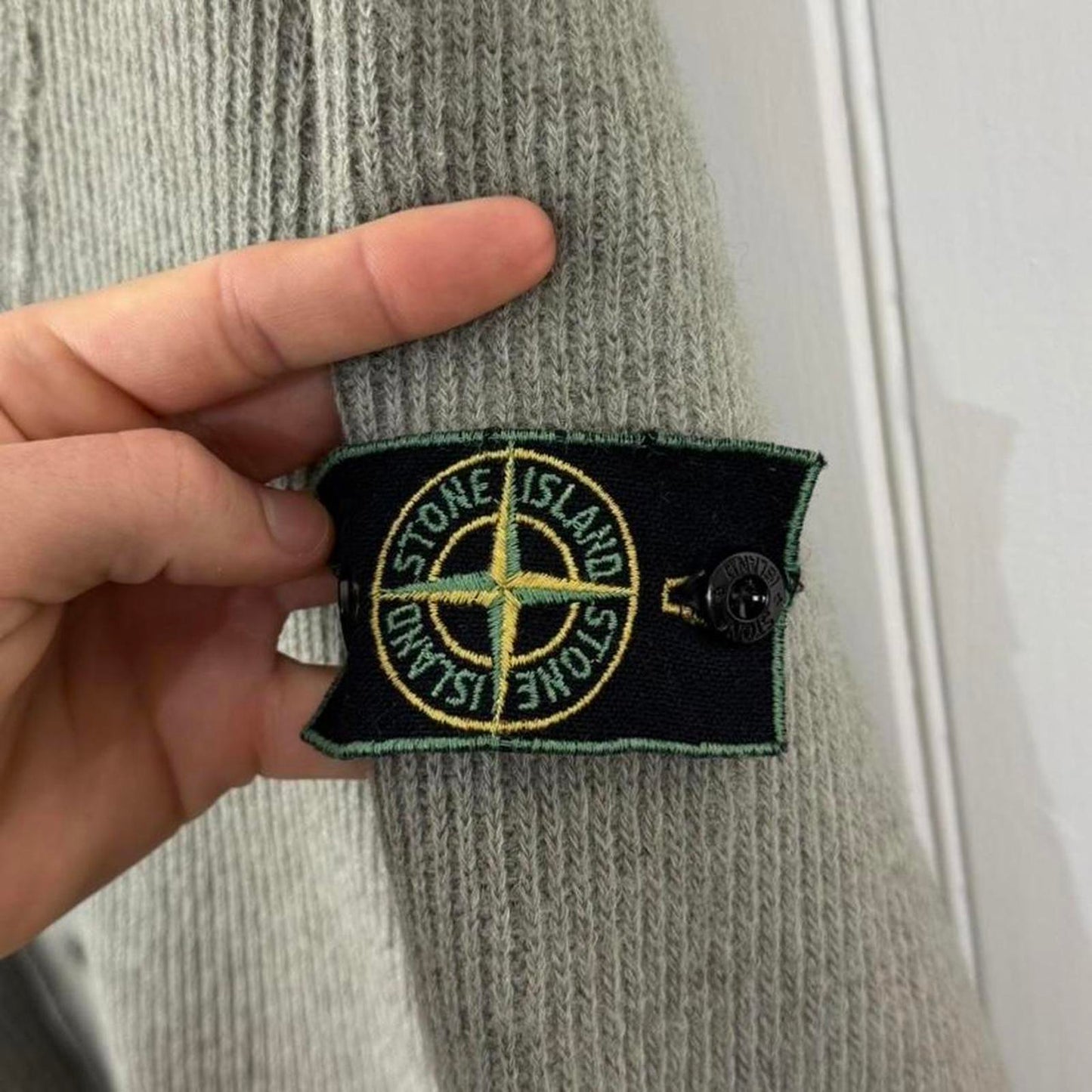1989s Stone Island Button Cardigan Knit (L)