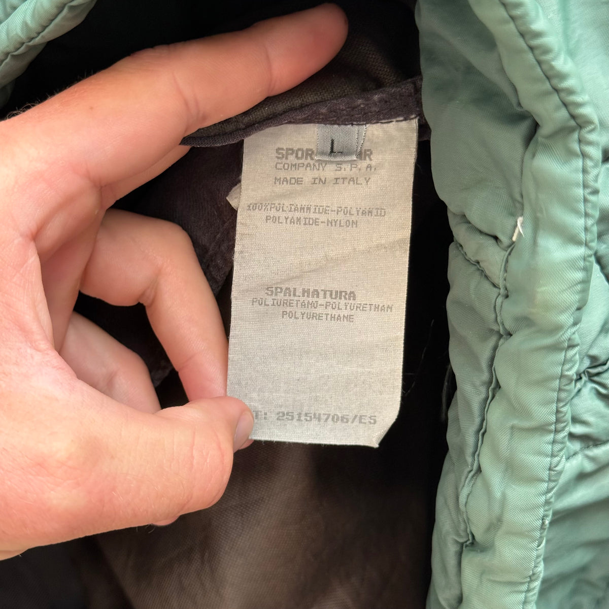 1995 Stone Island Formula Steel Dutch Rope Jacket (L)