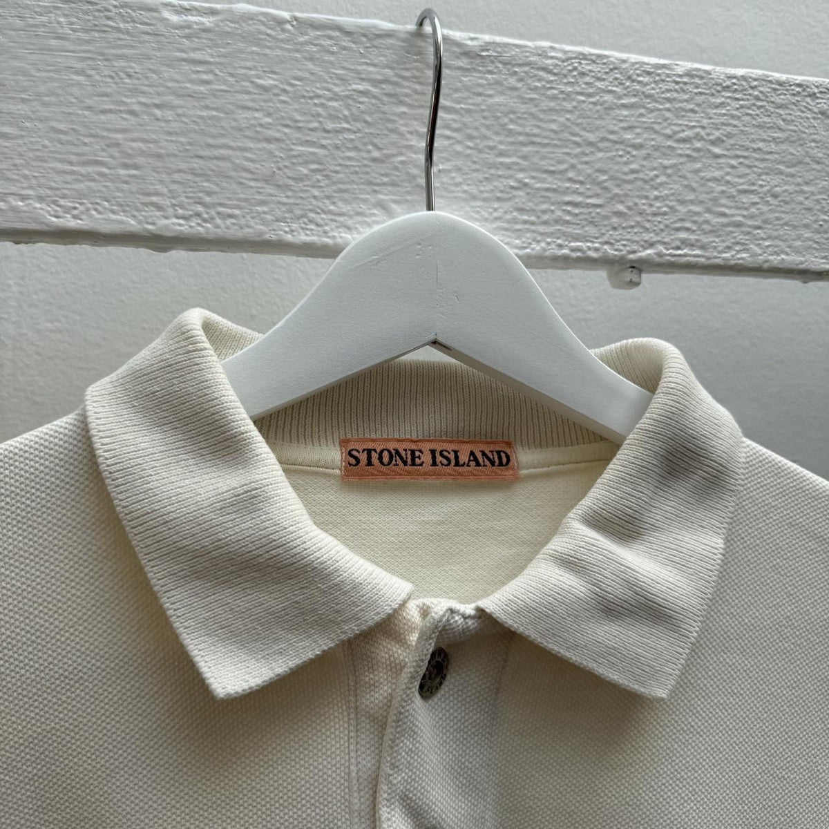 1980’s Stone Island Marina Polo Shirt LS (L)