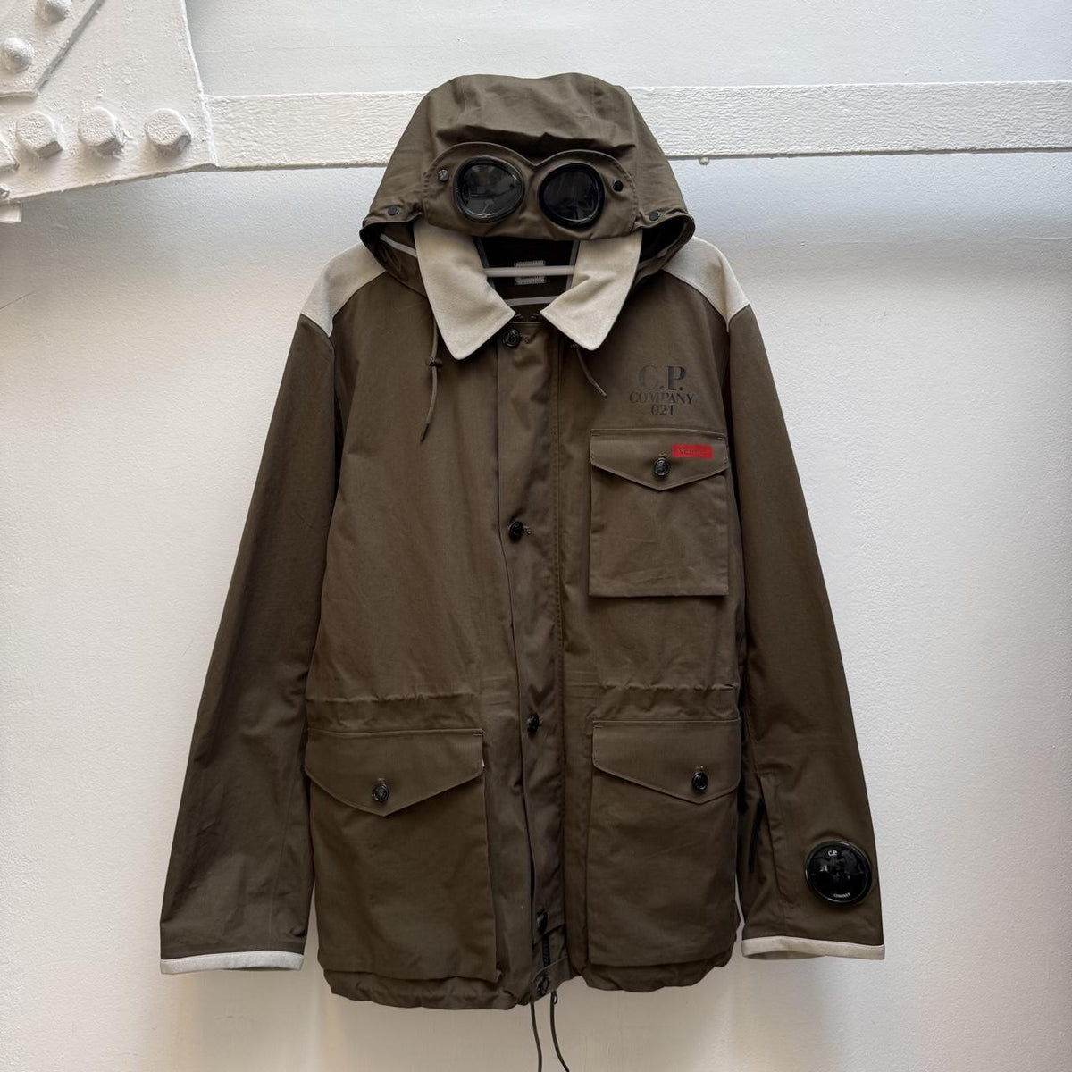C.P. Company La Mille Ventile Goggle Jacket (XL)