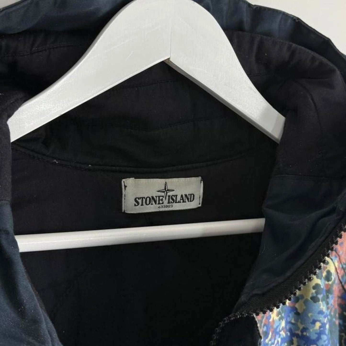 Stone Island Raso Gommato OVD Camo Print Jacket (3XL)