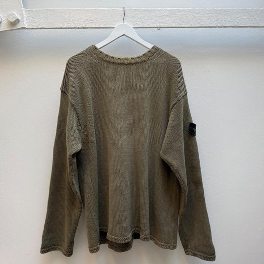 1999 Stone Island Cable Knit Jumper (XL)