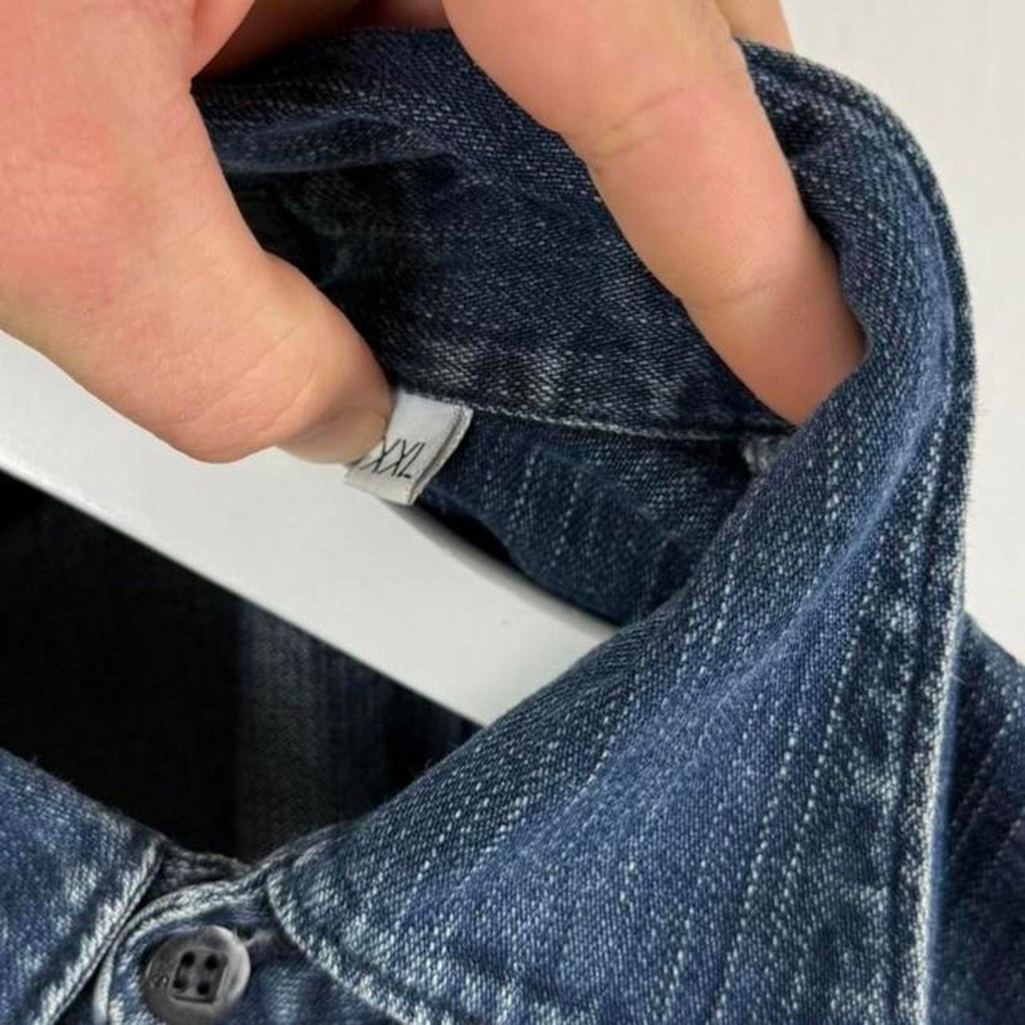 Stone Island Denim Shirt Indigo (XL)