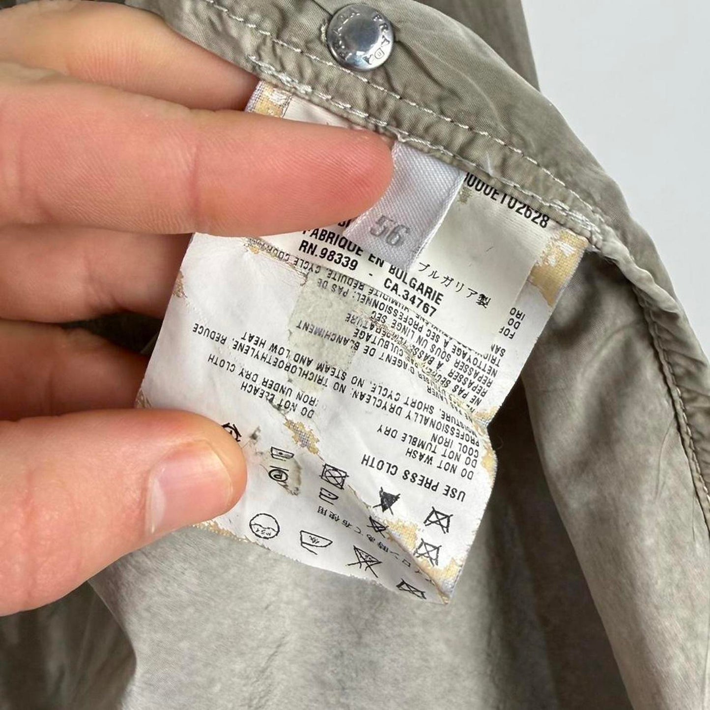 2000's Prada Sport Jacket Grey (XL/XXL)