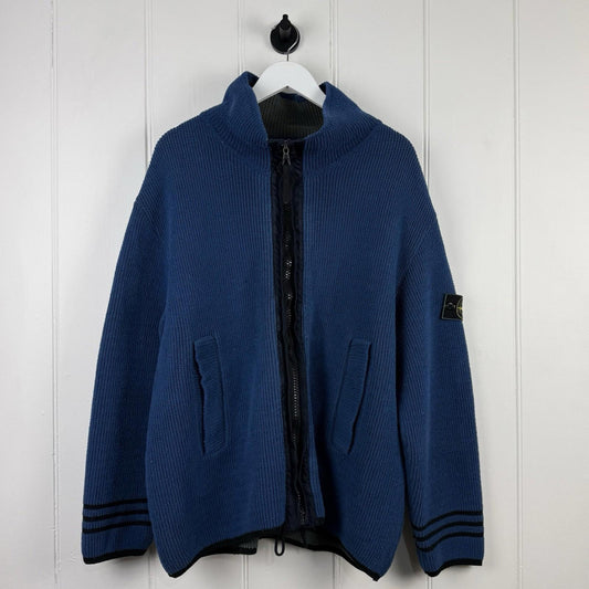 1999 Stone Island Knit Zip Jumper (XL)