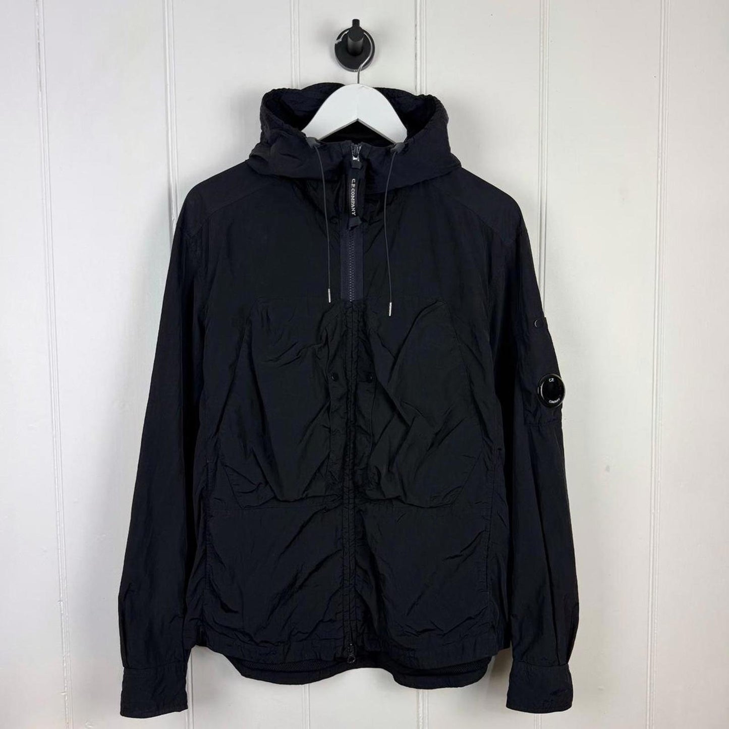 C.P. Company Chrome-R Hooded Jacket Black (M/L)