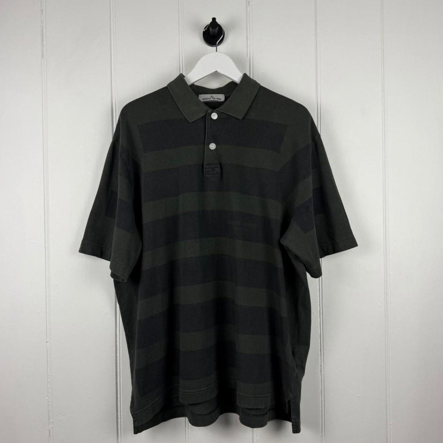 Stone Island Marina Oversized Stripe Polo (XL)