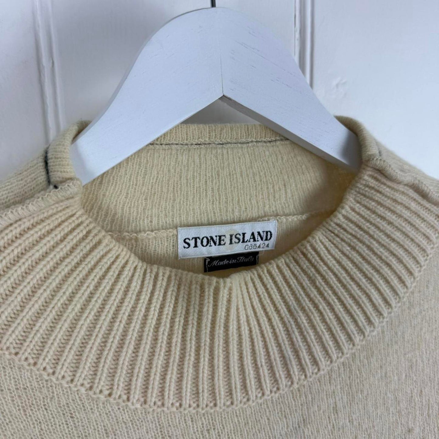 Stone Island Wool Knit Cream (XL)