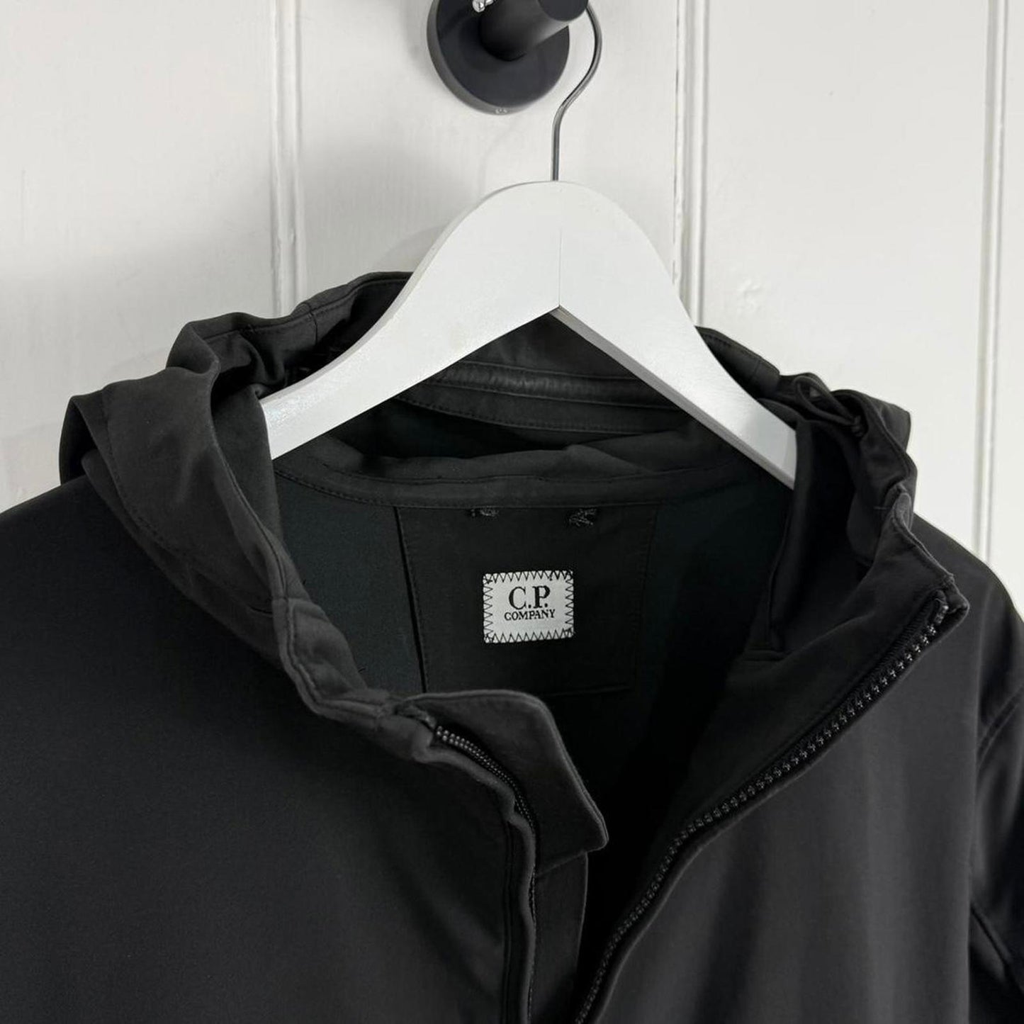 C.P. Company Soft Shell-R Lens Jacket Black (M)