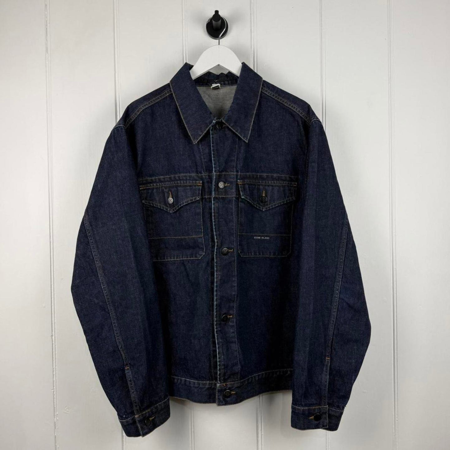 Stone Island Denim Jacket (XXL)