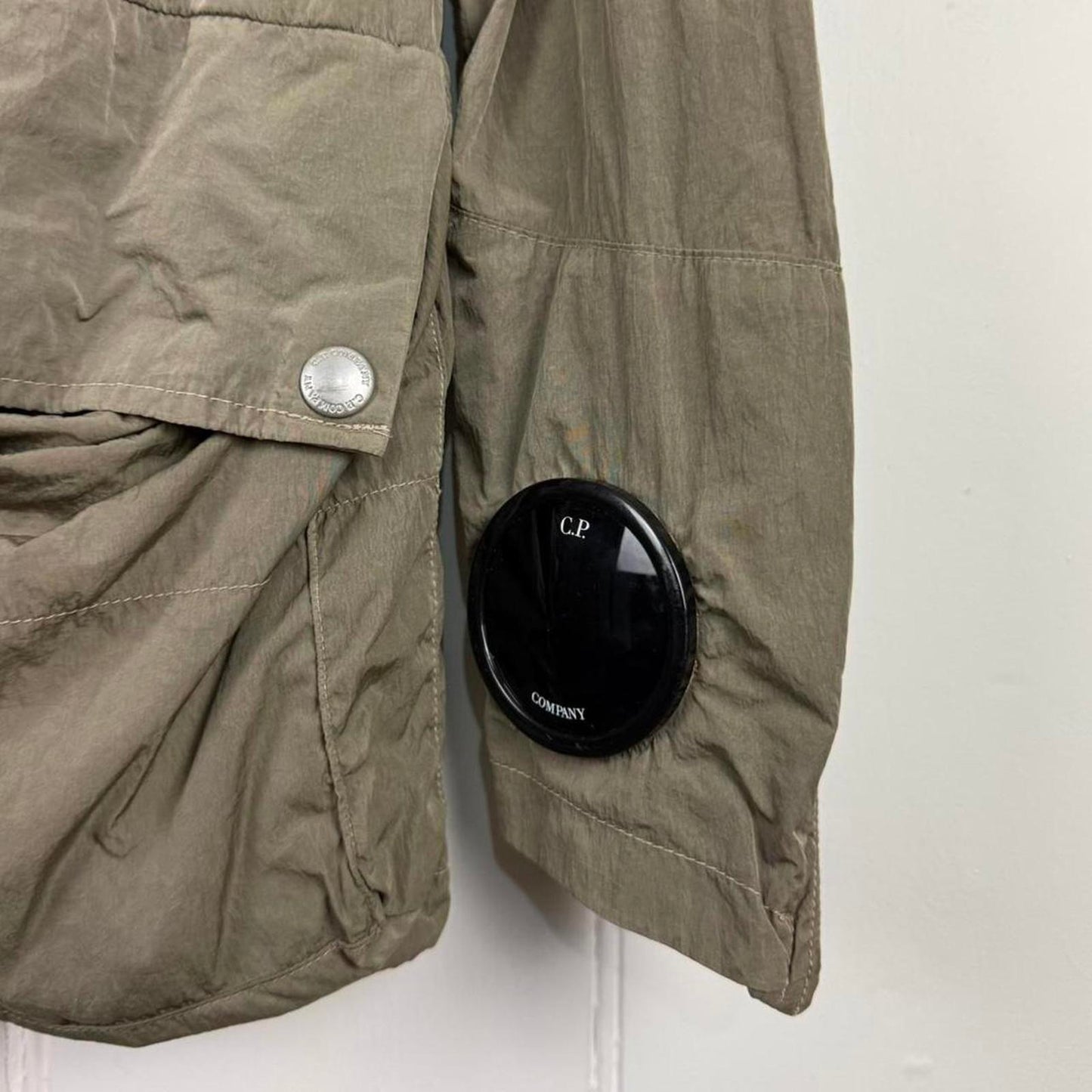 CP Company La Mille Goggle Jacket Khaki – Size 50 (M)