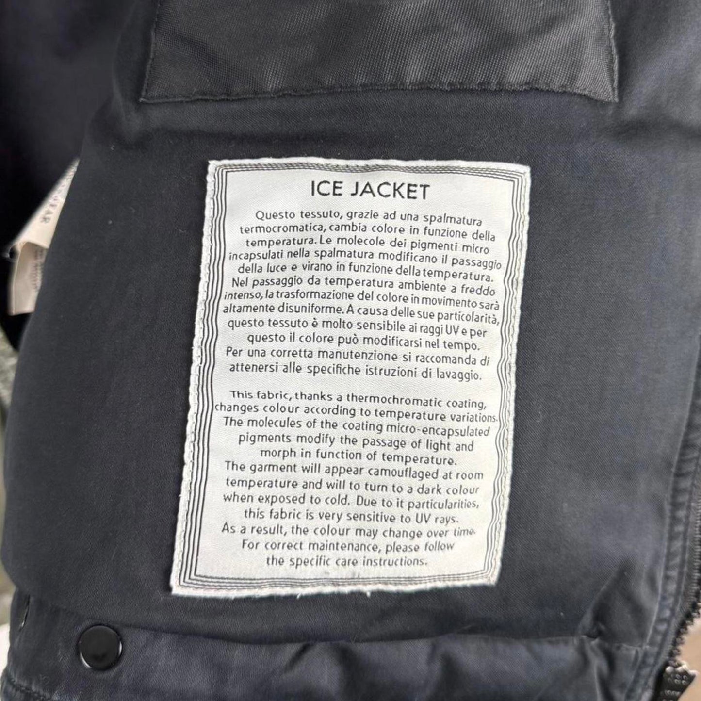 Stone Island Ice Jacket Teal (L)