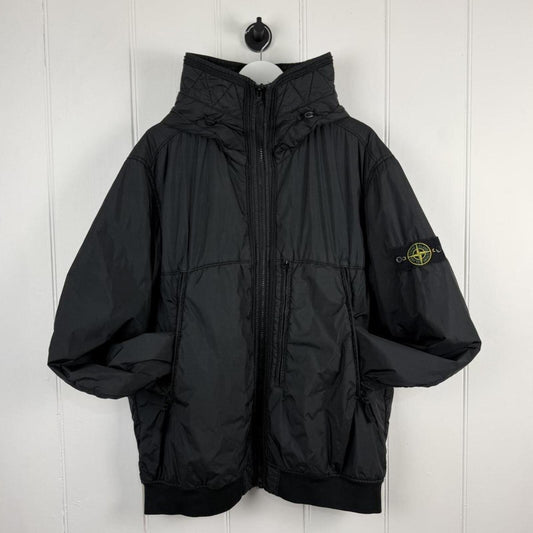 Stone Island Garment Dyed Crinkle Reps NY Bomber Jacket (3XL)