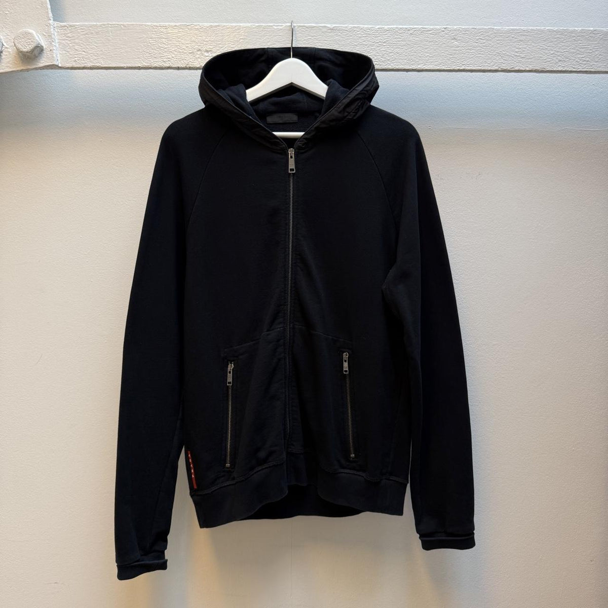 Prada Sport Linea Rossa Full Zip Hoodie (L)