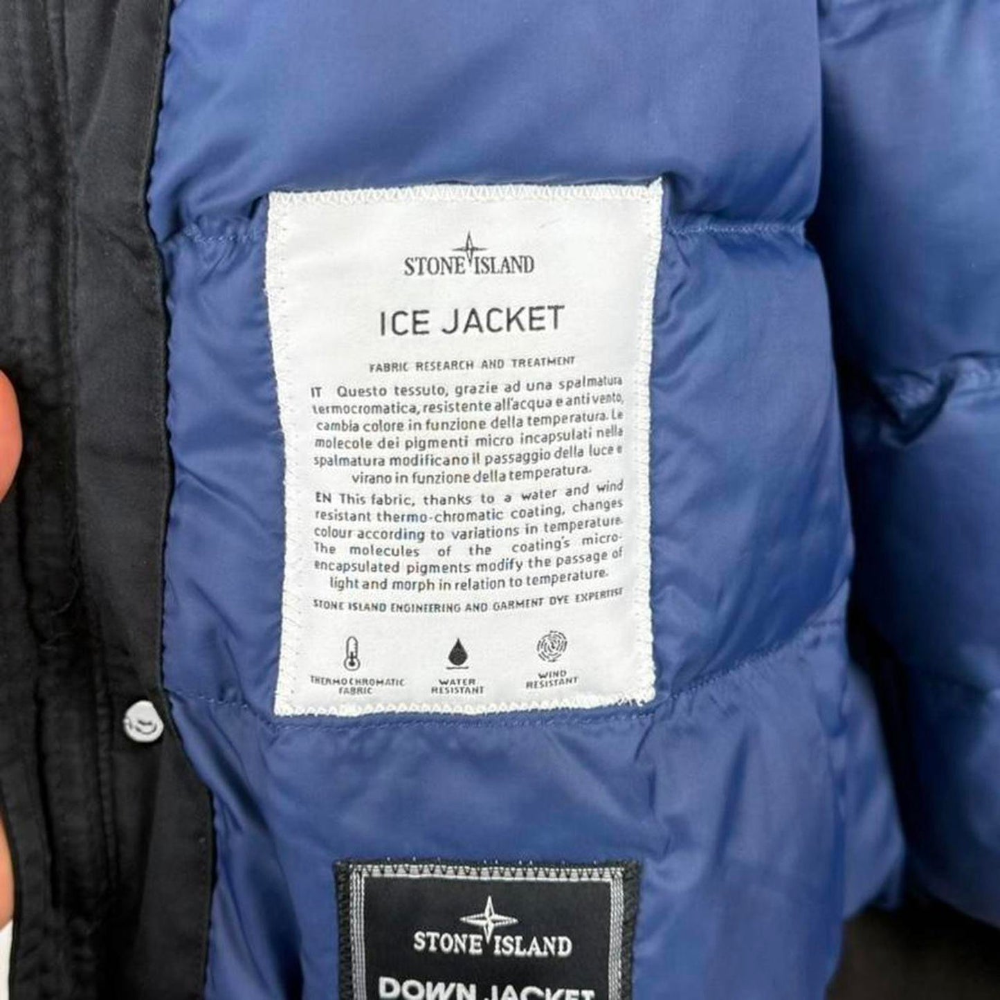 2011 Stone Island Heat Reactive Ice Down Jacket (XL)