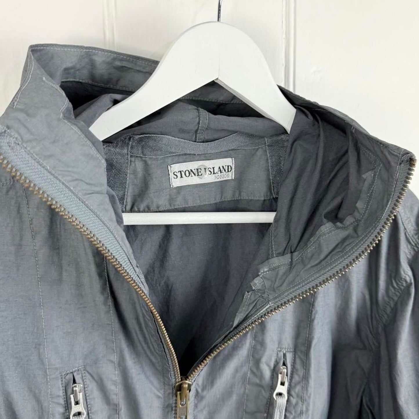 Stone Island Garment-Dyed Hooded Jacket (XL)