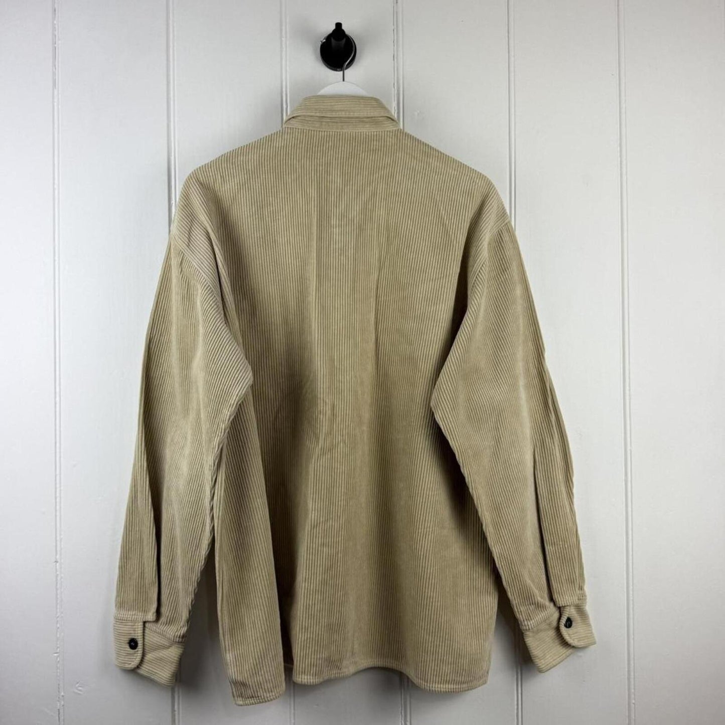 Stone Island 1991 Front Patch Jumbo Corduroy Shirt (XL)