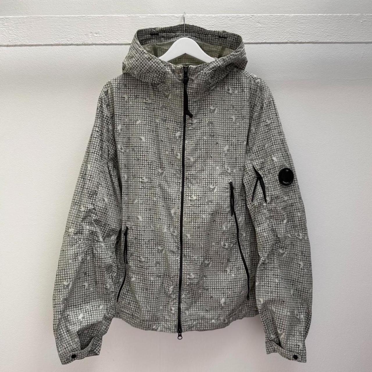 CP Company Grid Camo Lens Jacket (L)