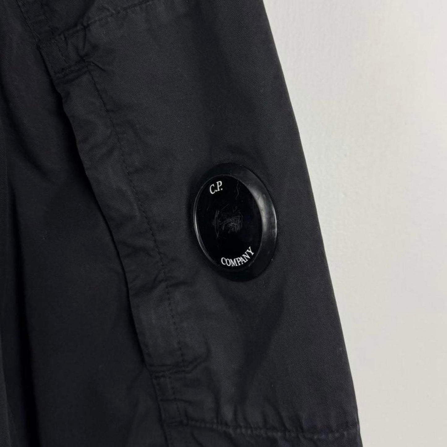 CP Company Canvas Zip Jacket Black (L)