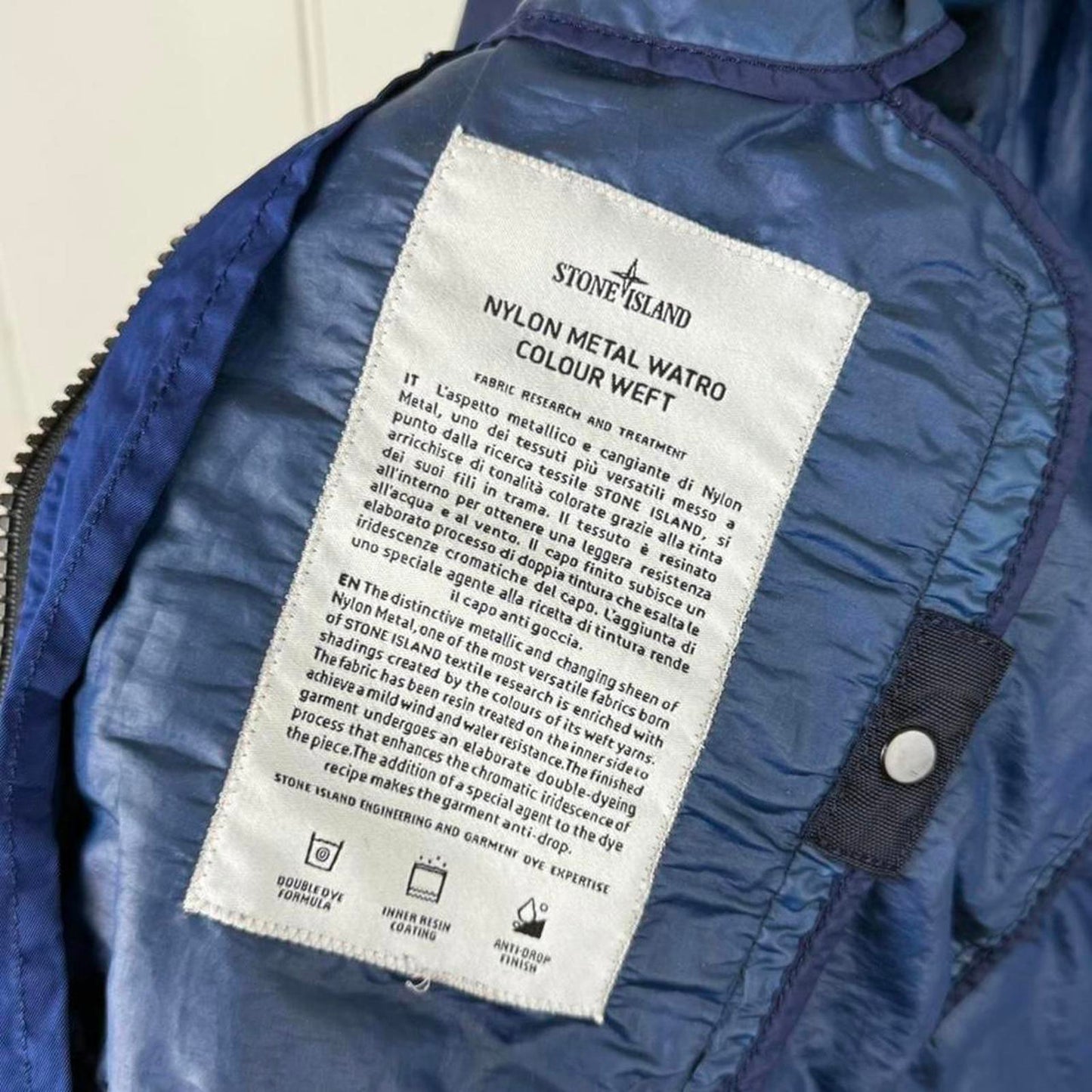 Stone Island Nylon Watro Weft Jacket (S)