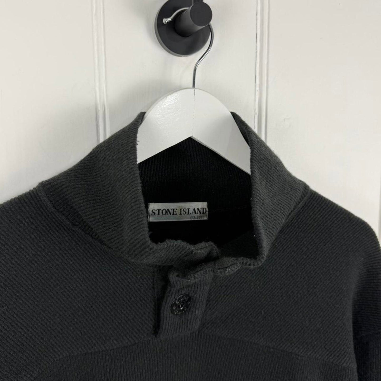 2000's Stone Island Ribbed Knit Jumper (XXL)