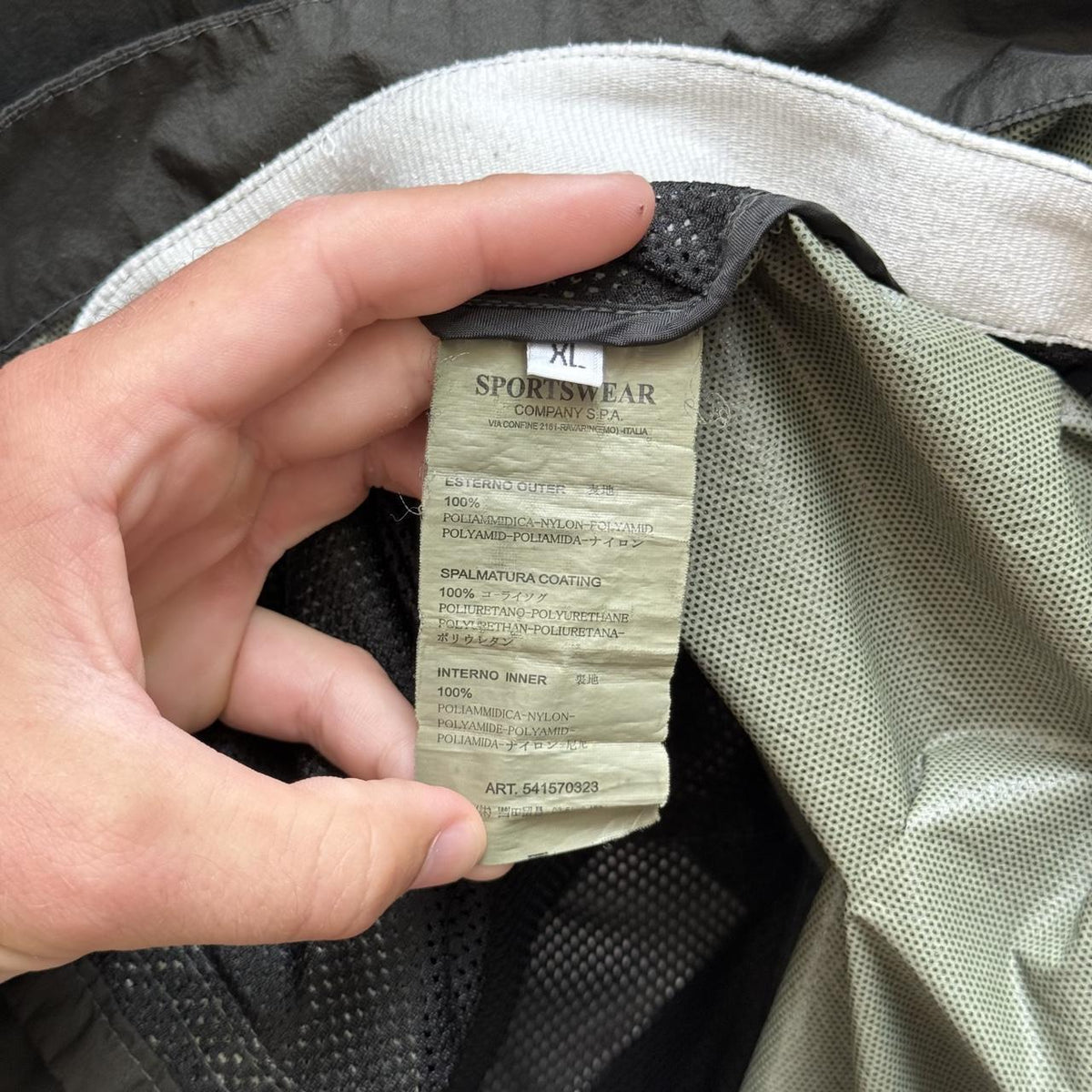 Stone Island Membrana TC Parka Jacket (XL)