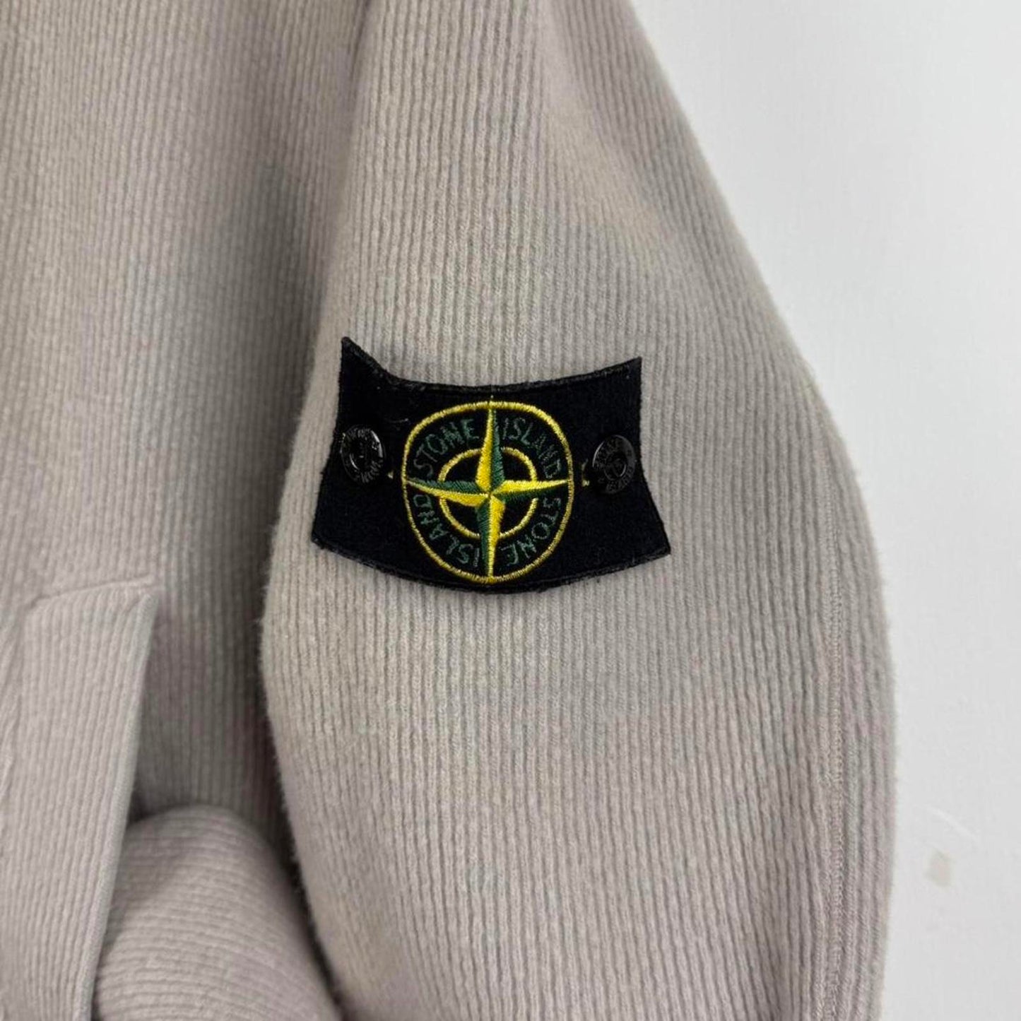 Early 00s Stone Island Wool Blend Hoodie (XL)