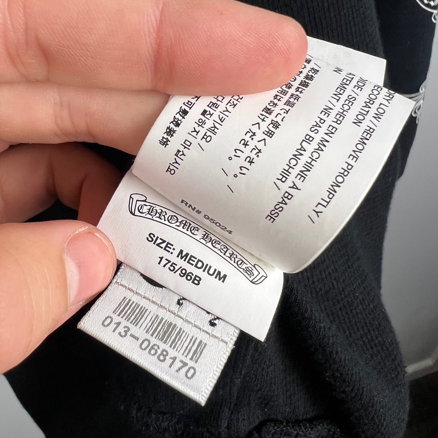 Chrome Hearts Floral Cross Logo Hoodie (M)