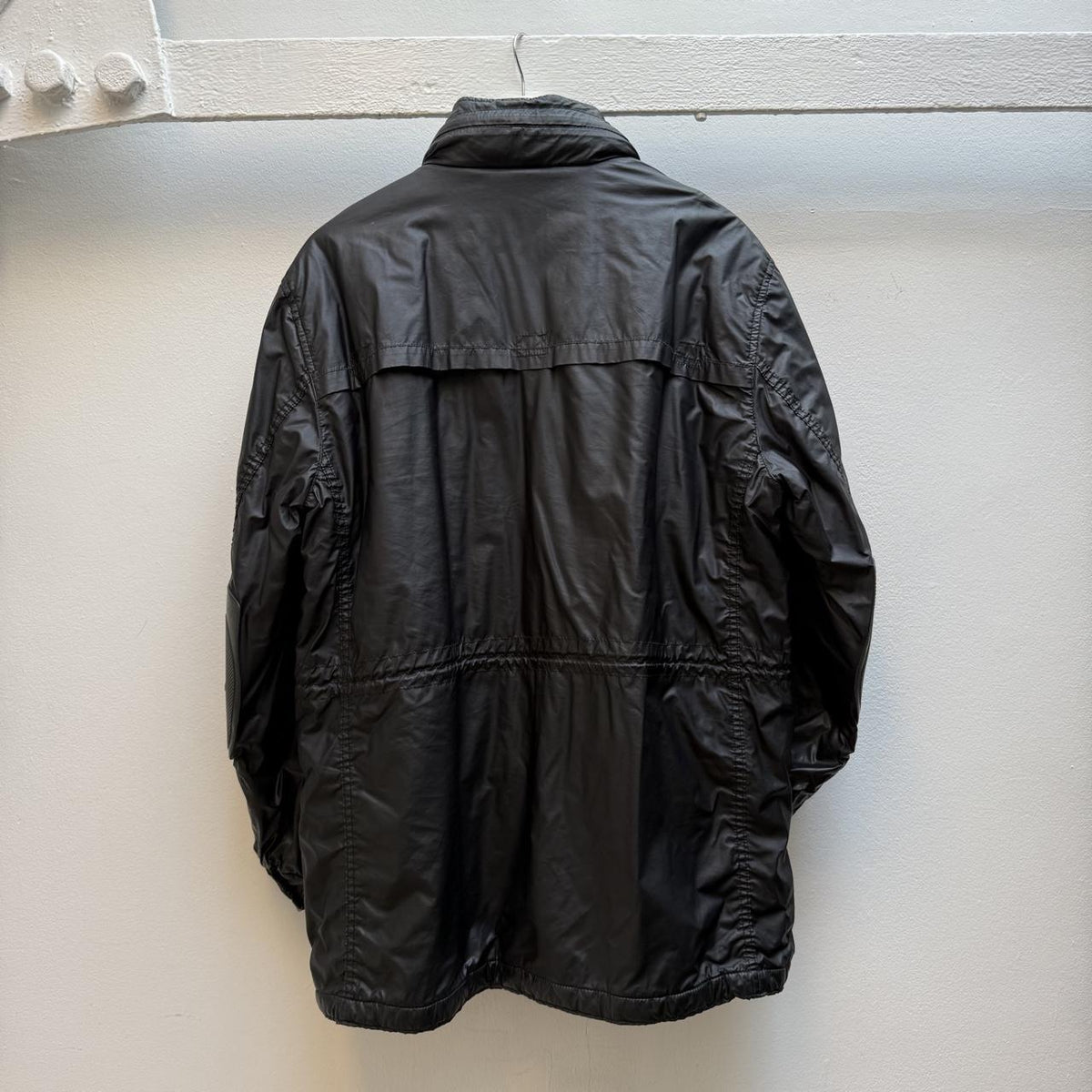 Stone Island 30th Anniversary Mussola Gommata Jacket – Black (XL)
