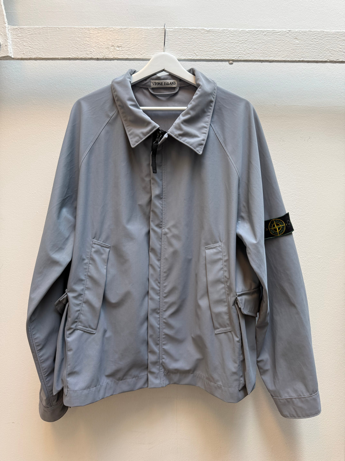1999 Stone Island Nylam Jacket – Lilac Grey (L)