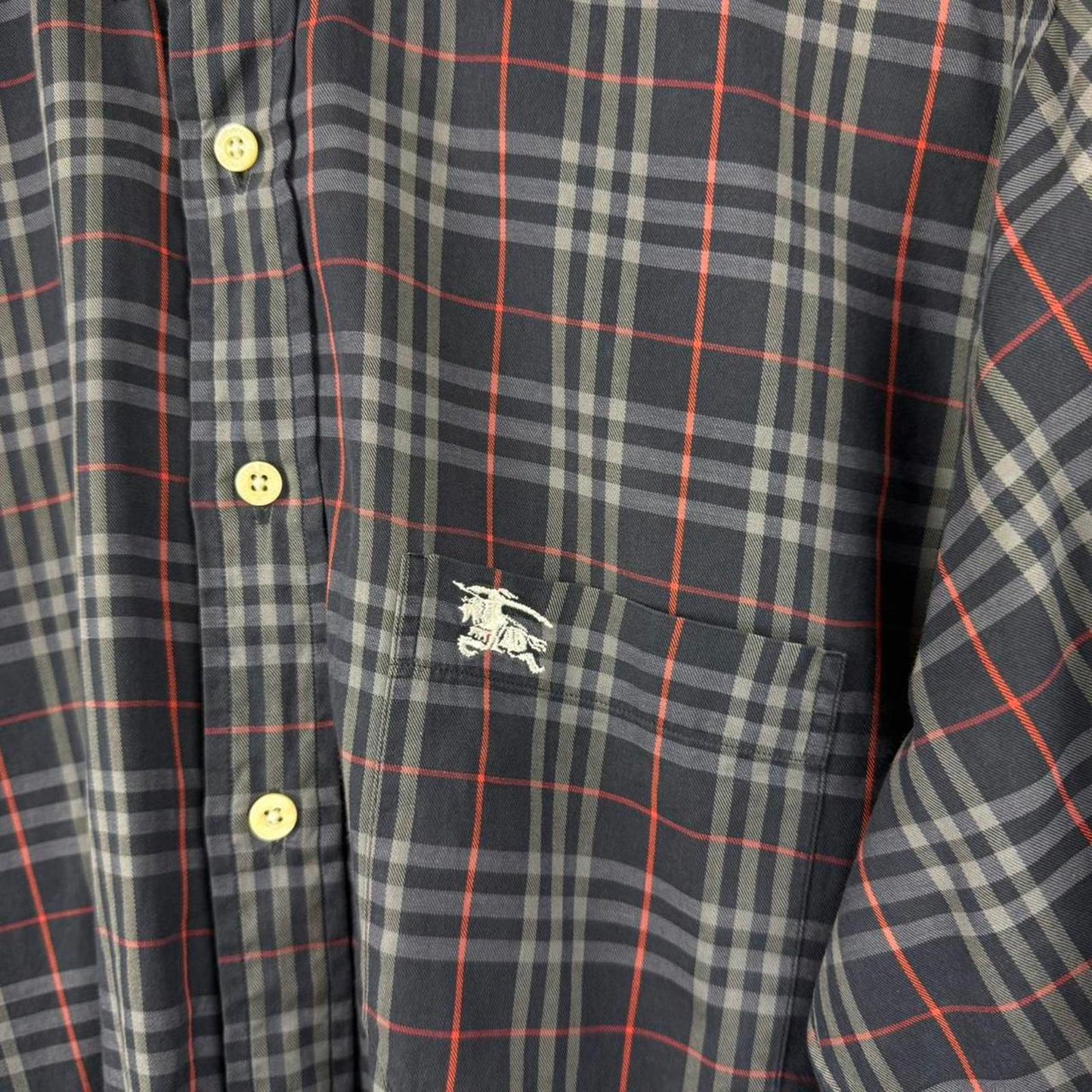 Burberrys Check Cotton Shirt (M)