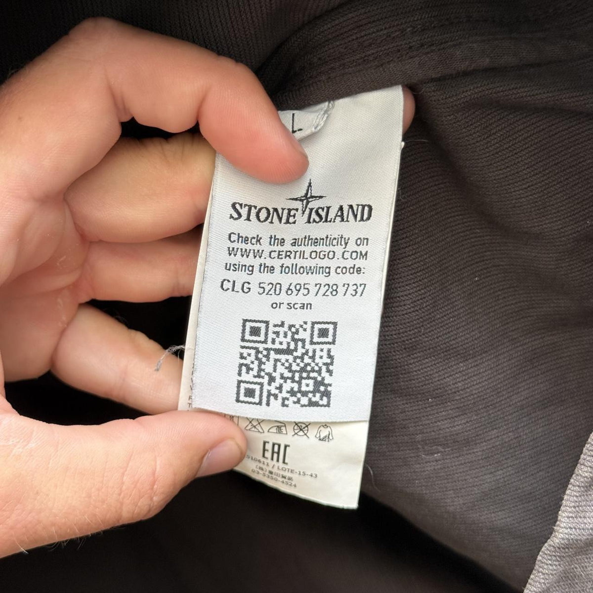 Stone Island Hooded Jacket (L)