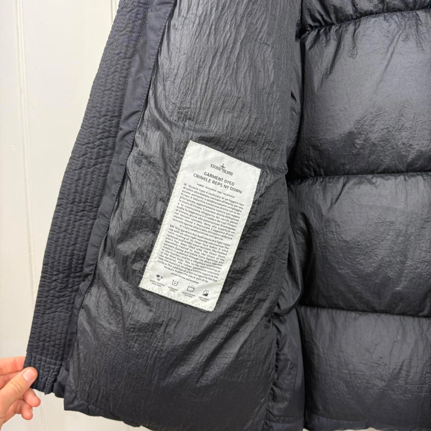 Stone Island Crinkle Reps NY Down Parka (M/L)