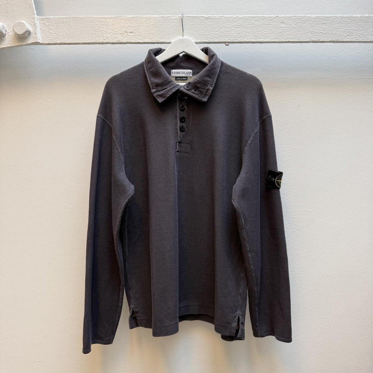 Early 00’s Stone Island Ribbed Knit Jumper (XL)