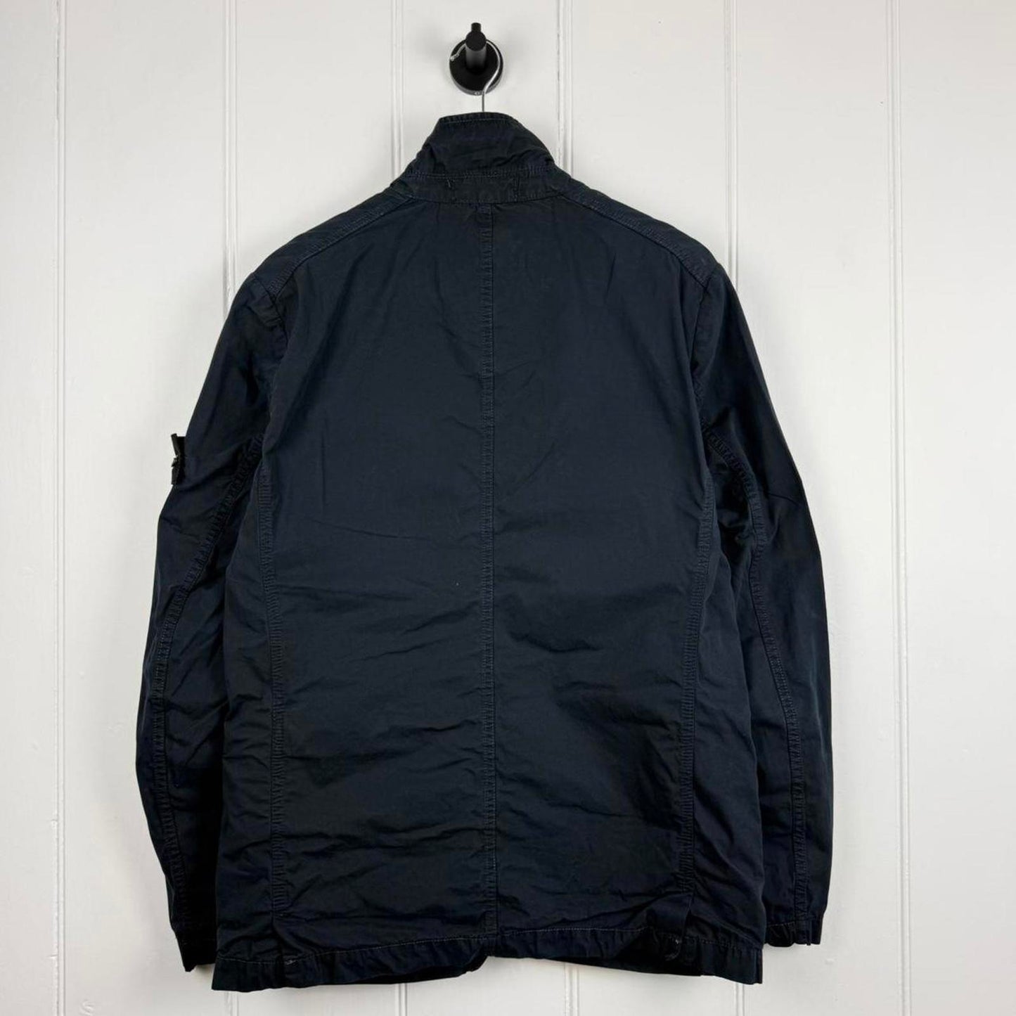 Stone Island Tela Smerigliata Jacket Navy/Black (L)